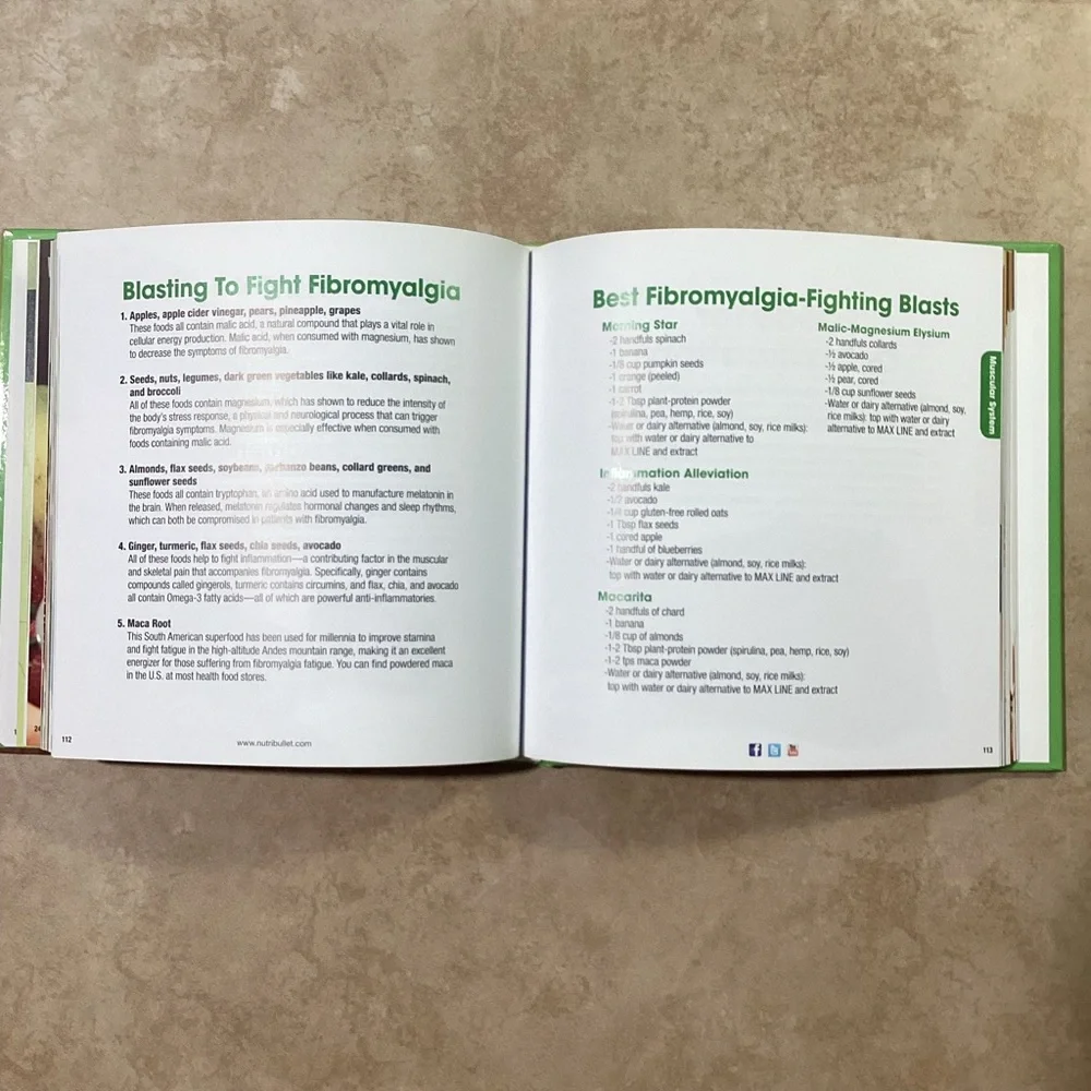 NutriBullet Natural Healing Foods Recipe Book
